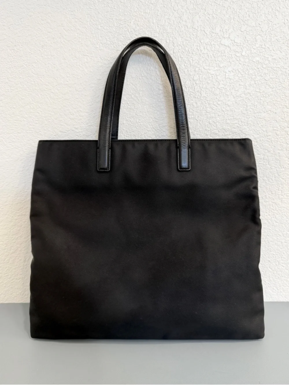Coach Vintage Mercer Black Leather and Twill Tote Bag